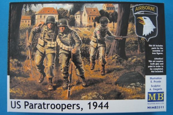 1/35 Master Box US Paratroopers 1944 3