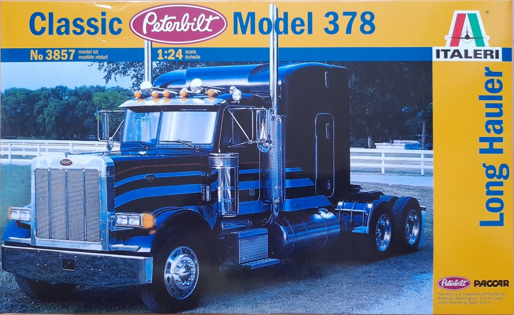 Maquette camion Italeri 1/24 3857 Peterbilt 378