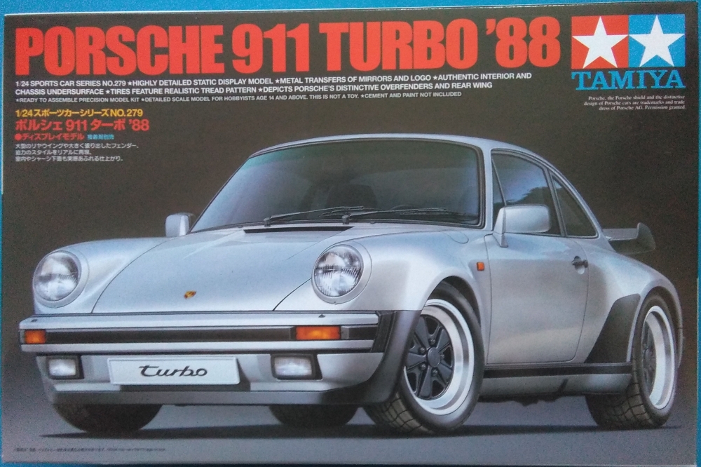 Tamiya Porsche 911 Turbo 88 1 24 Tam24279 Tam 24279 Tam