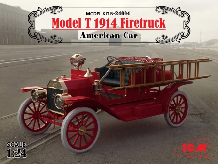 1/24 Scale Plastic Model Kit for sale online 1910s ICM 24005 American Firemen 3 Figures