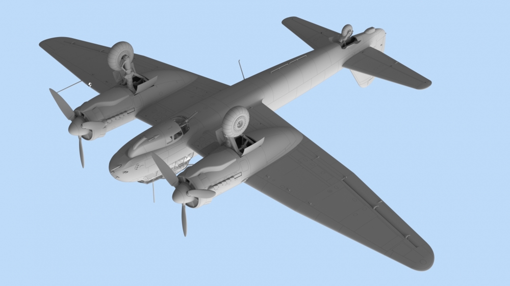 ICM Models 1/48 JU 88C-6  WWII HEAVY FIGHTER