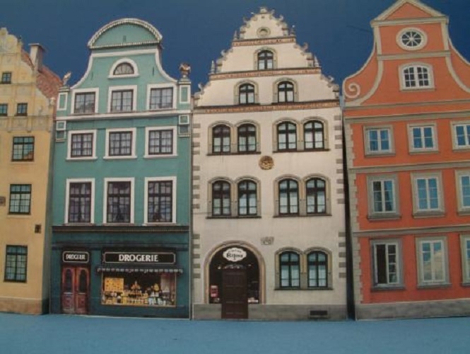Aue Verlag Schreiber-Bogen Card Modelling Old Town-Set 4 