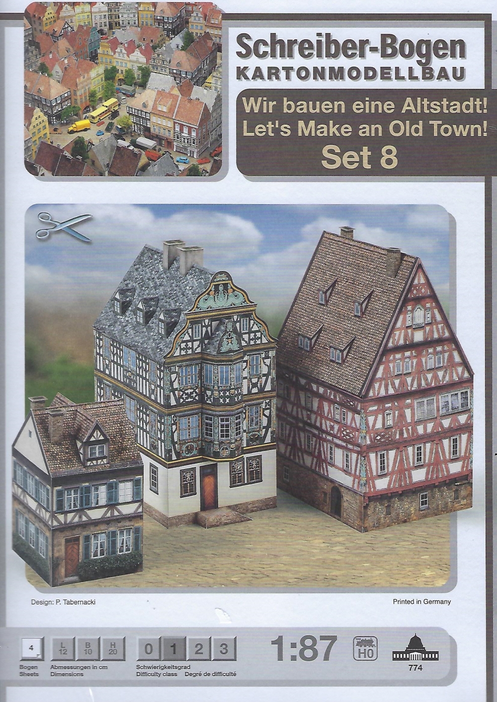 Schreiber-Bogen Card Modelling Old Town-Set 1