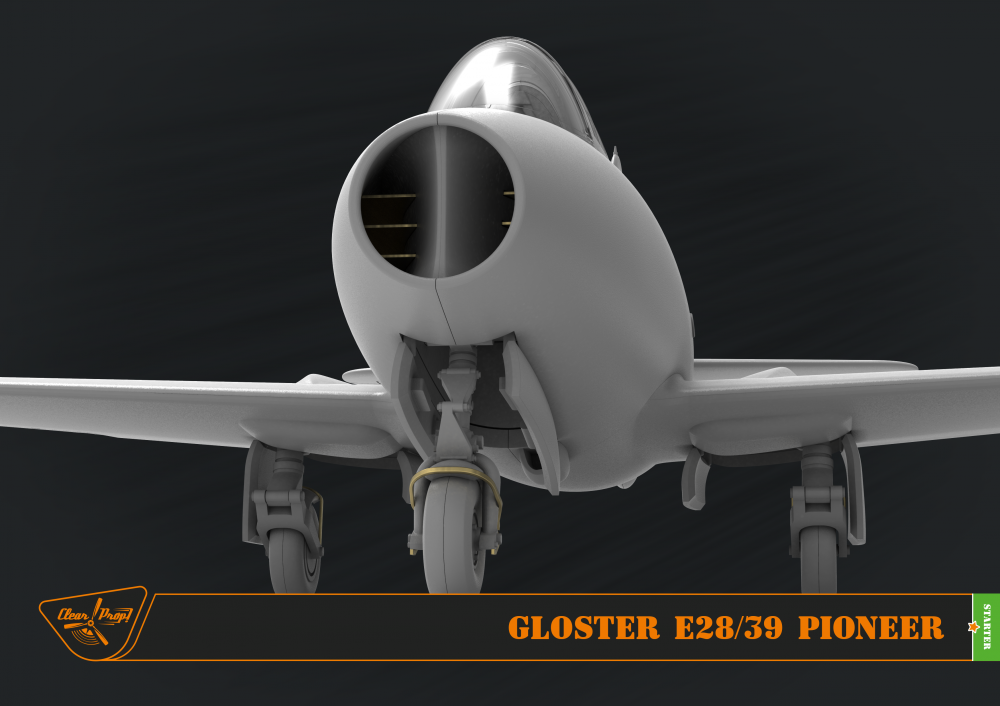 Starter Kit ClearProp 1/72 Gloster E28/39 Pioneer 