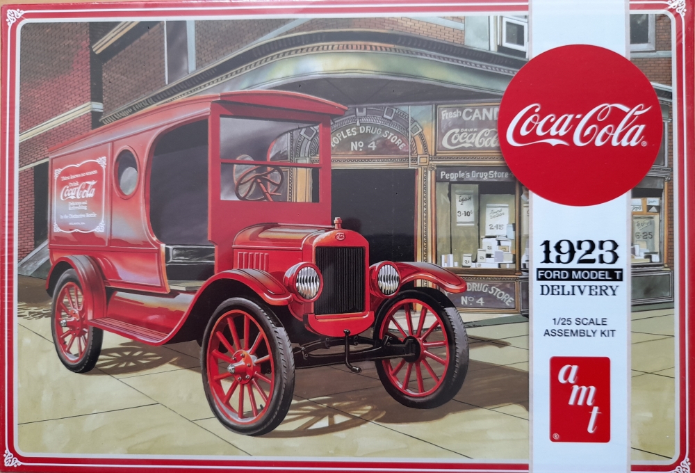 AMT 1024 1/25 Coca Cola 1923 Ford Model T Delivery Truck Amt1024 for sale online 