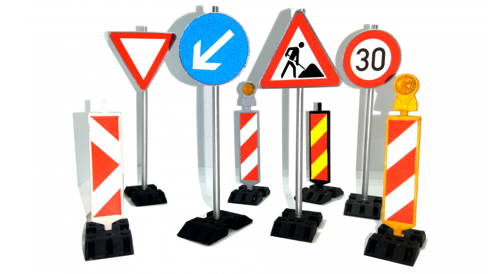 isometric traffic signs prohibit parking 3d universal scenary collection  set 16325909 PNG