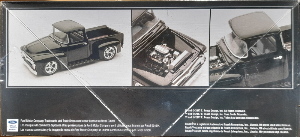 Custom Frame/Chassis Set 1/25 Scale Revell 1956 Ford Fd-100 Foose Pickup 