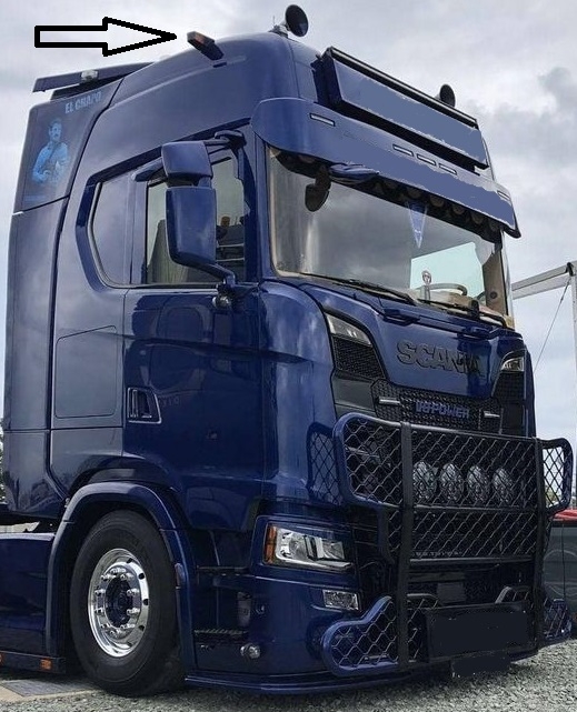 Dachträger für Neue Gen Scania R&S High Cab 2017 + Edelstahl Lastwagen  Zubehör